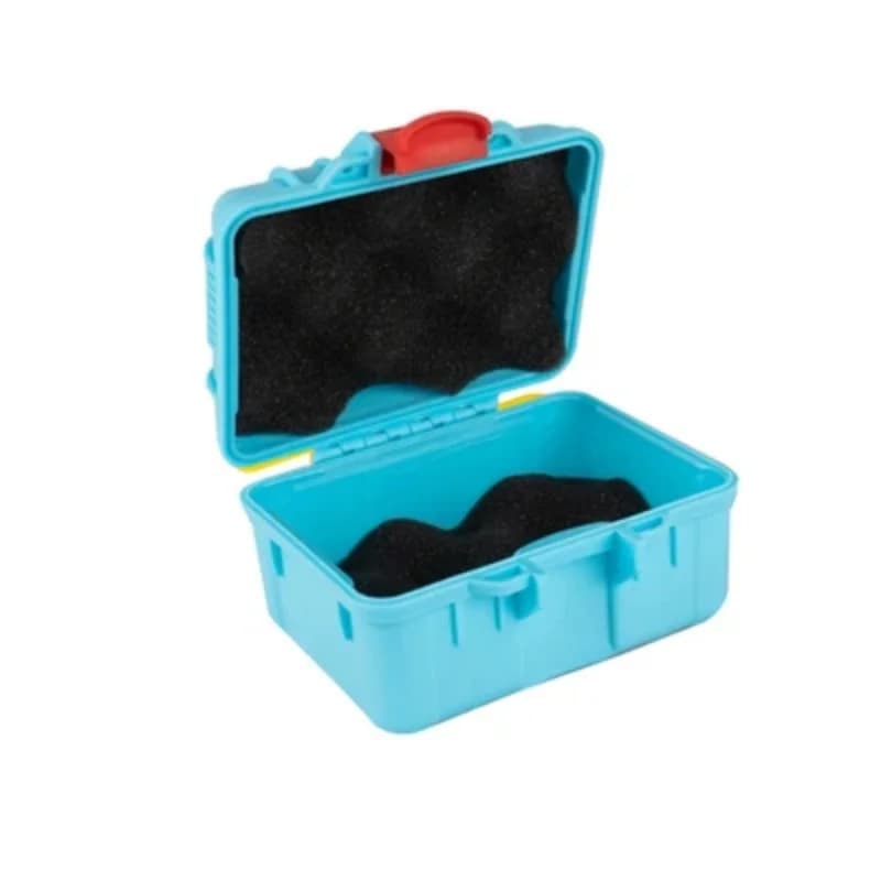 Portatīvā mini plastmasas instrumentu kaste ar putu, 125x112x70mm