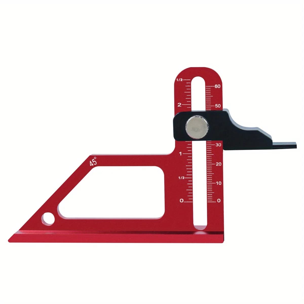 Ātrās uzstādīšanas dziļuma mērinstruments ripzāģiem, 0-60mm