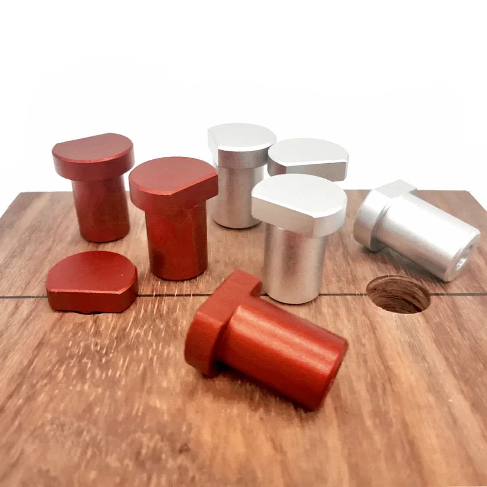 19mm/20mm sakausējuma galdnieka darba galda kniedes apstādinātājs un balsti