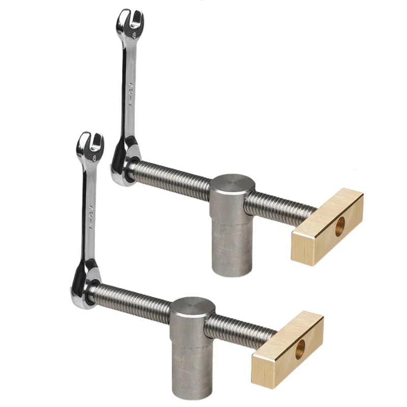 Regulējama galda skava spriegotāja 19/20mm darbgaldam
