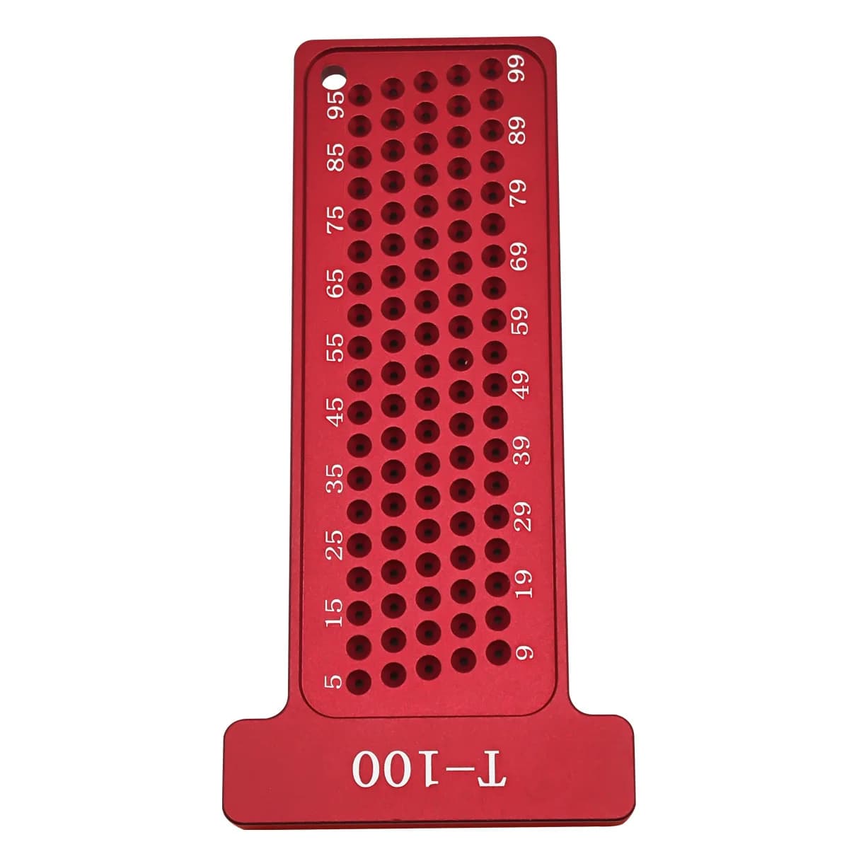 100 mm precīzs T-lineāls mērķeris metriskā sistēmā
